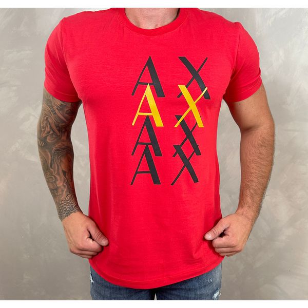 Camiseta Armani Vermelho