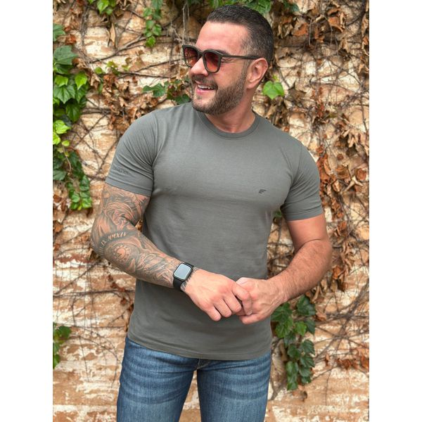 Camiseta Ellus Cinza DFC⭐