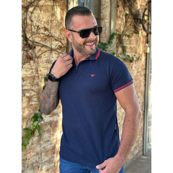 Polo Armani Azul
