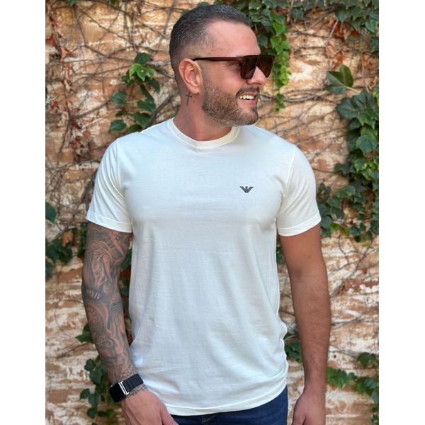 Camiseta Armani Off White