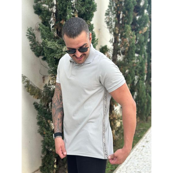 Polo CK Cinza