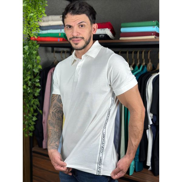 Polo CK Branco⭐