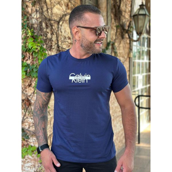 Camiseta Calvin K. - Azul 