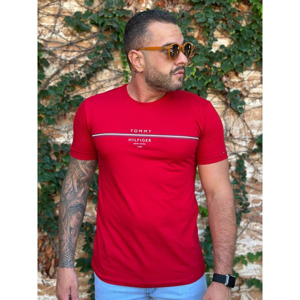 Camiseta TH Vermelho 
