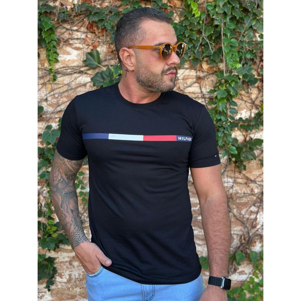 Camiseta TH Preto