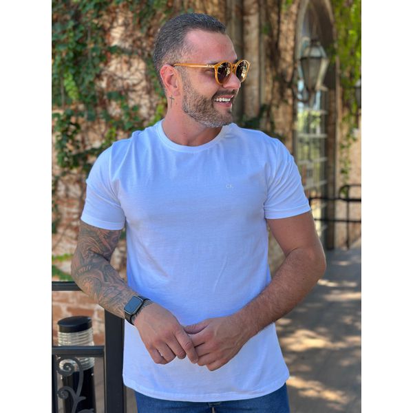 Camiseta CK Branco