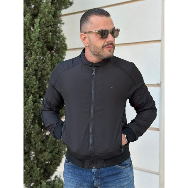 Jaqueta Zíper TH Preto
