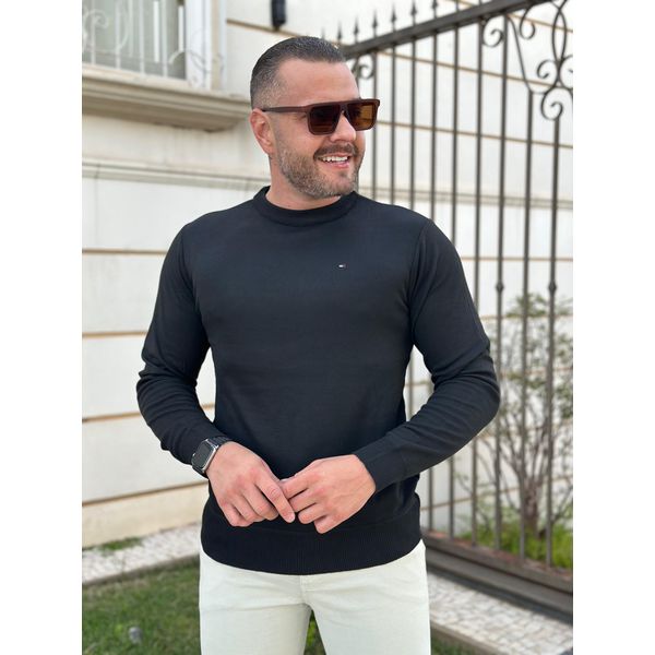 Suéter TH Preto 