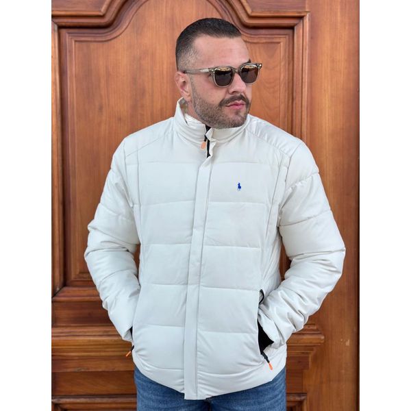 Jaqueta Acolchoada PRL Off White