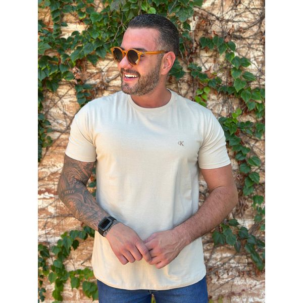 Camiseta CK Bege 