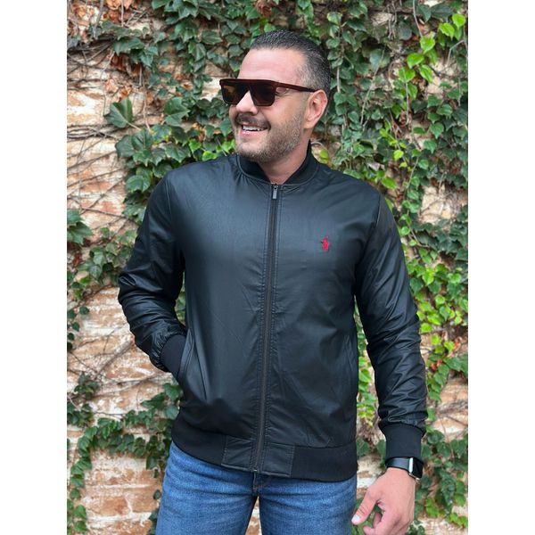 Jaqueta Zíper PRL Preto