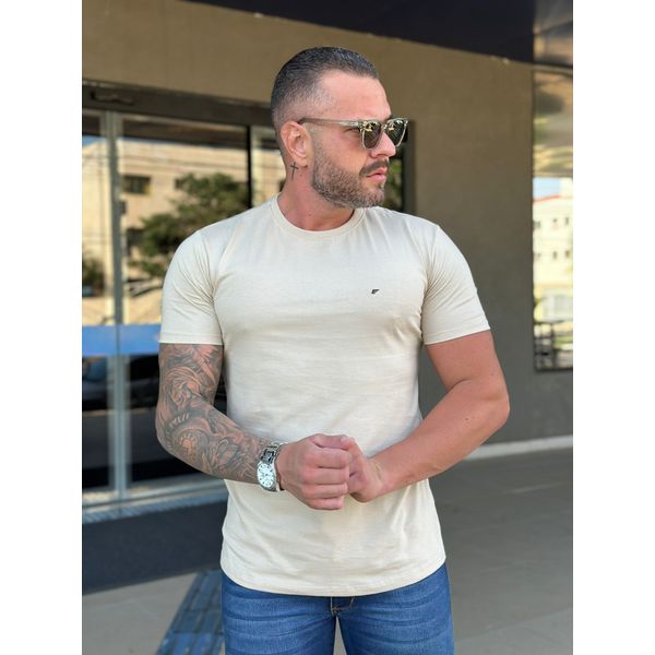 Camiseta Ellus Caqui