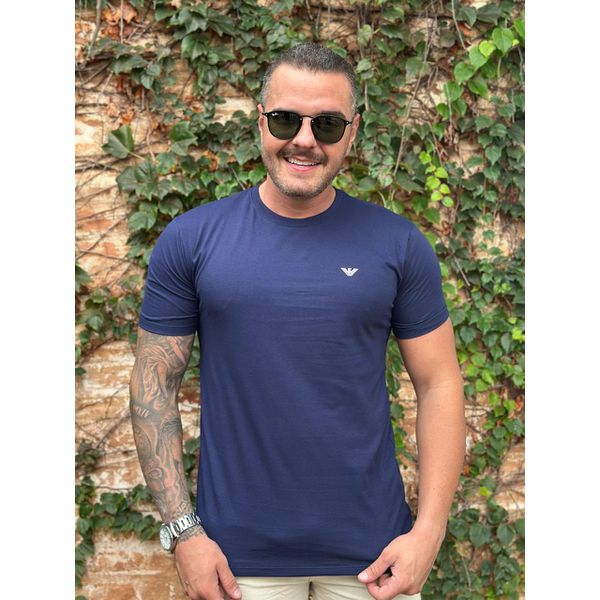 Camiseta Armani Azul