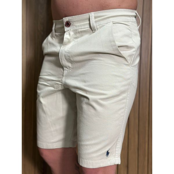 Bermuda Sarja PRL Creme
