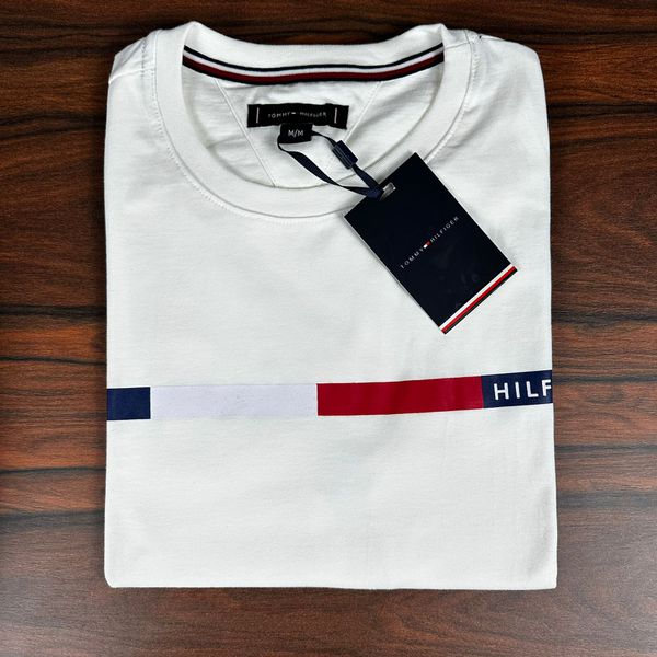 Camiseta TH Off White