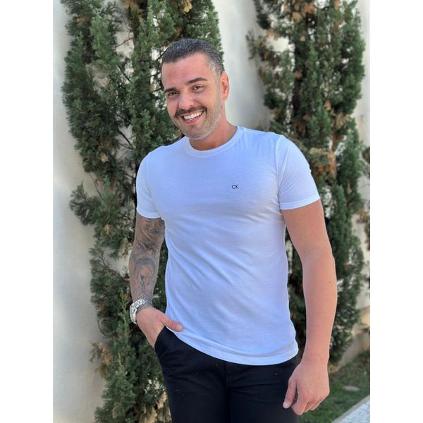 Camiseta CK Branco