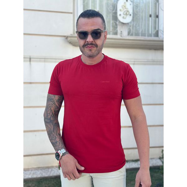 Camiseta CK Vermelho