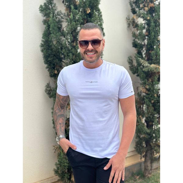 Camiseta TH Branco