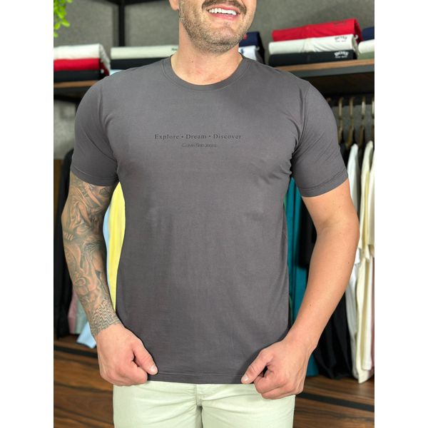 Camiseta CK Chumbo