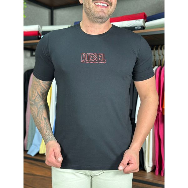 Camiseta Diesel Preto