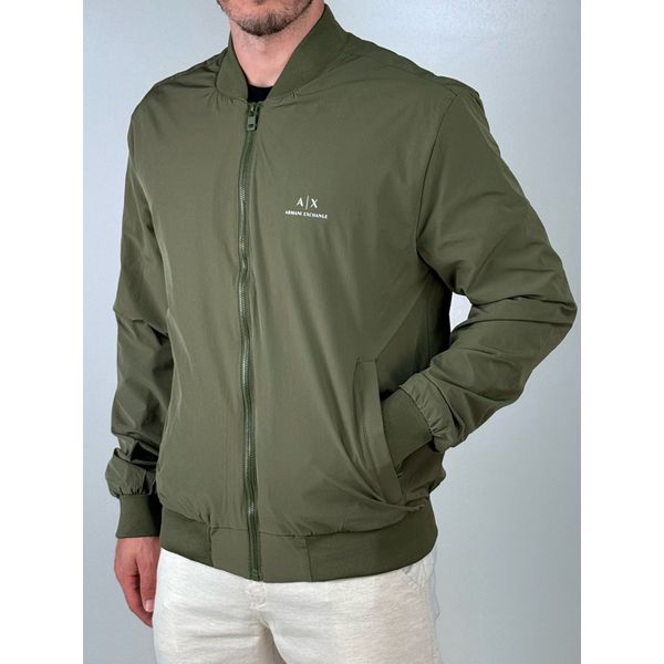 Jaqueta Zíper Armani Verde