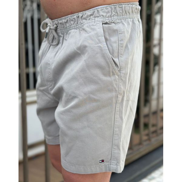 Short Sarja TH Cinza