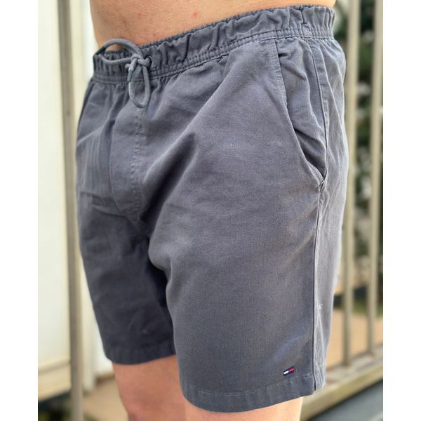 Short Sarja TH Cinza