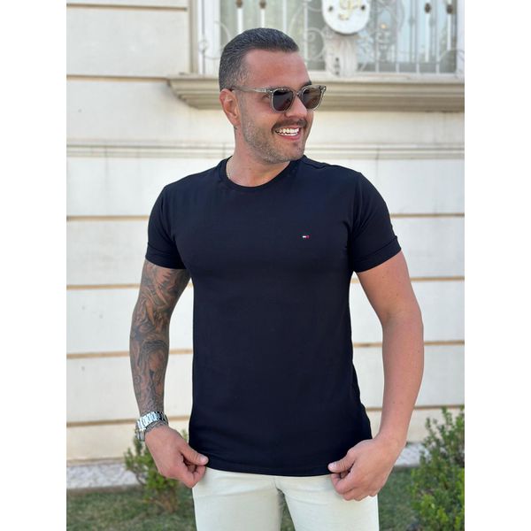 Camiseta TH Preto