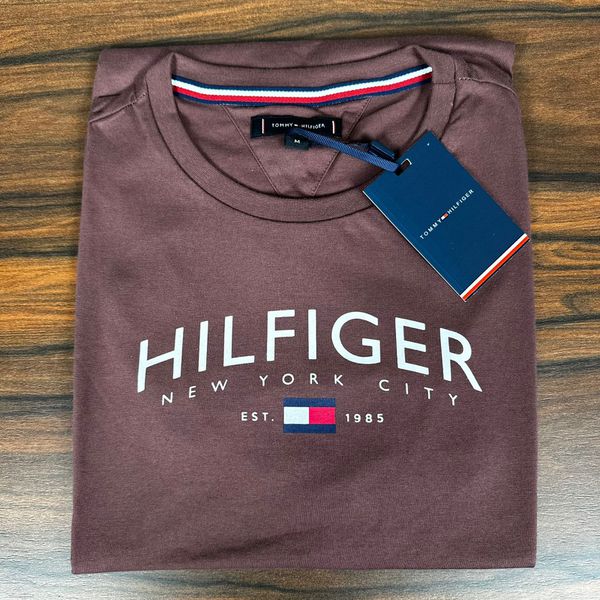 Camiseta TH Bordo 