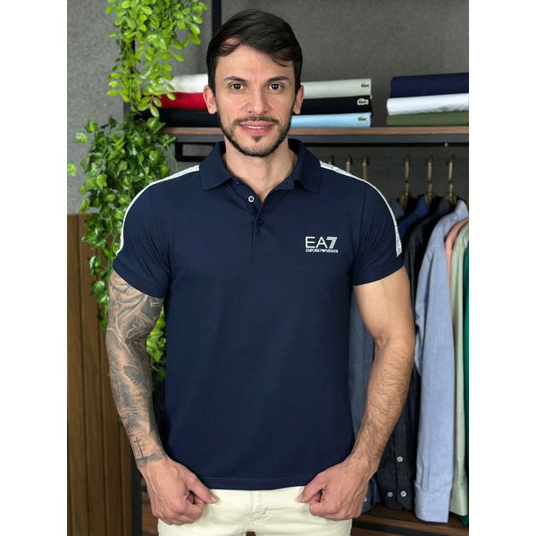 Polo Armani Azul 