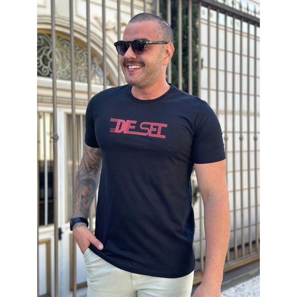 Camiseta Diesel Preto 