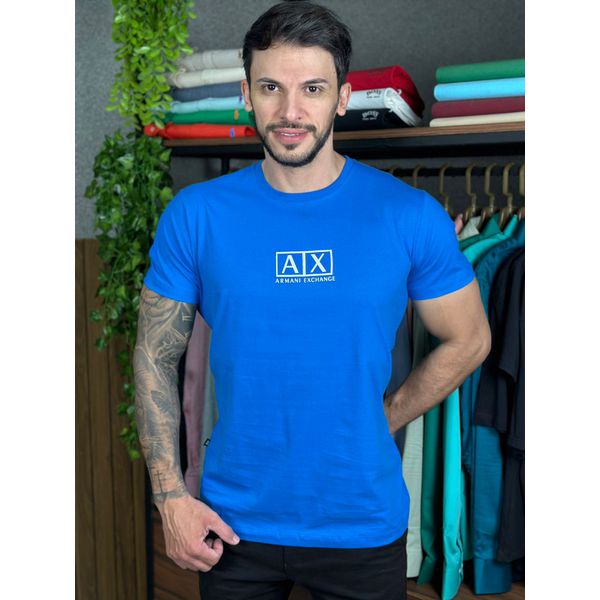 Camiseta Armani Azul