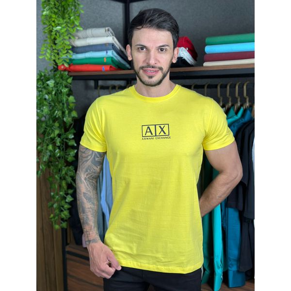 Camiseta Armani Amarelo
