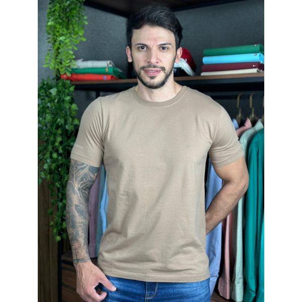 Camiseta Ellus Caqui DFC 