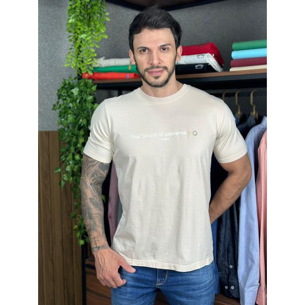 Camiseta Colcci Bege DFC