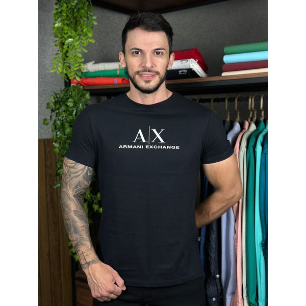 Camiseta Armani Preto.