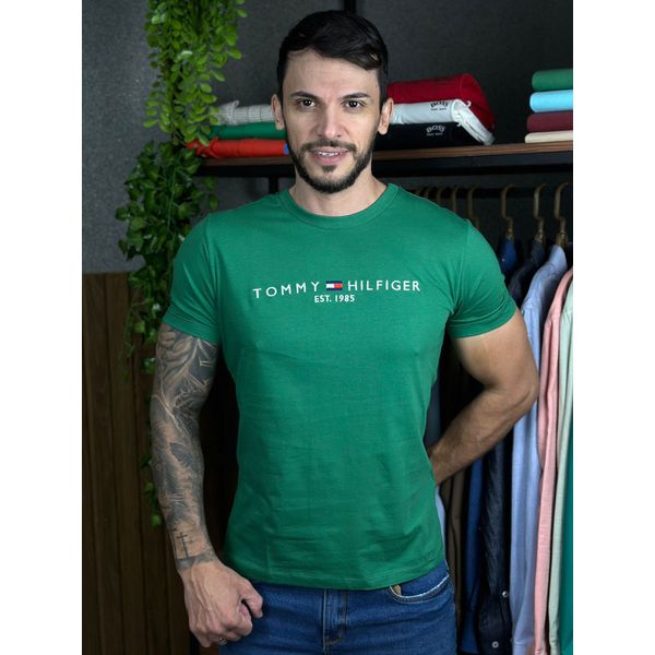 Camiseta TH Verde. 