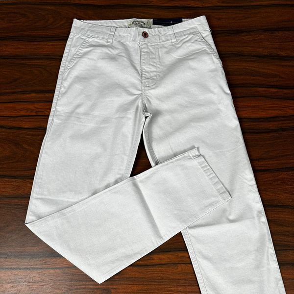 Calça Sarja PRL Creme. 