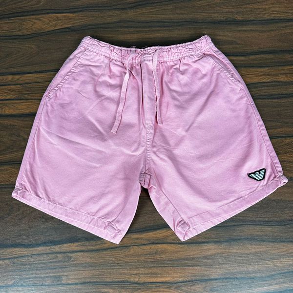 Short Sarja Armani Rosa. 