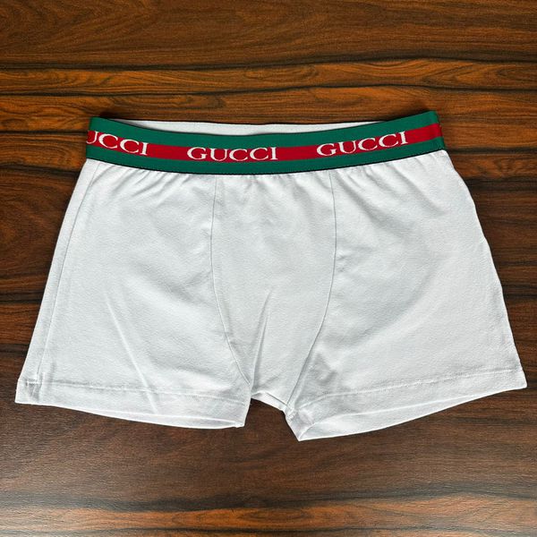 Cueca Gucci Branco. 