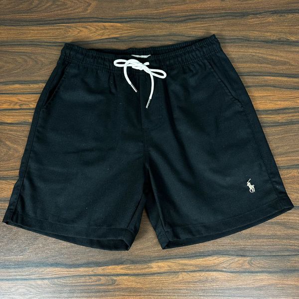 Bermuda Linho Peruano PRL Preto.