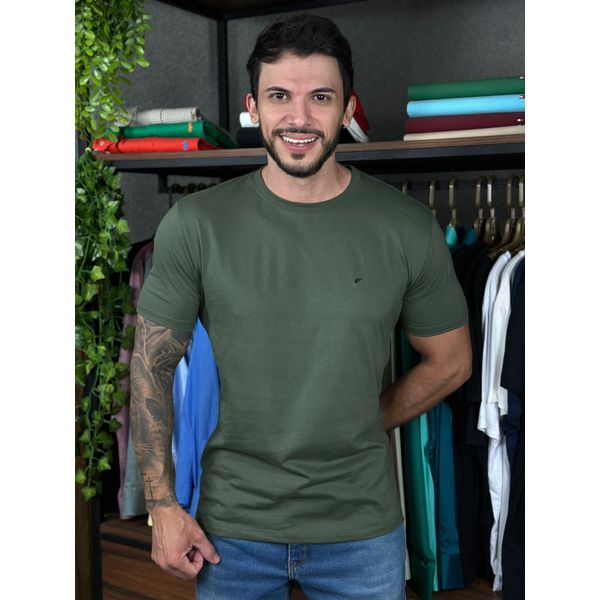 Camiseta Ellus Verde. 