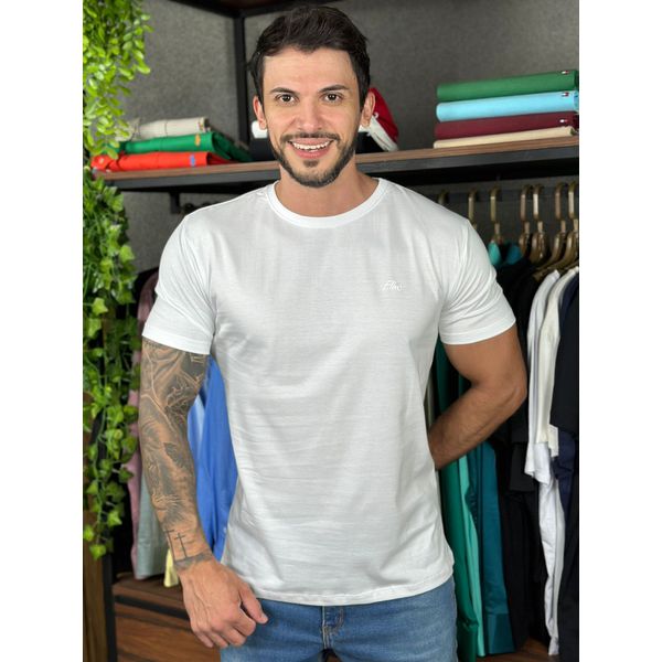 Camiseta Ellus Branco. 