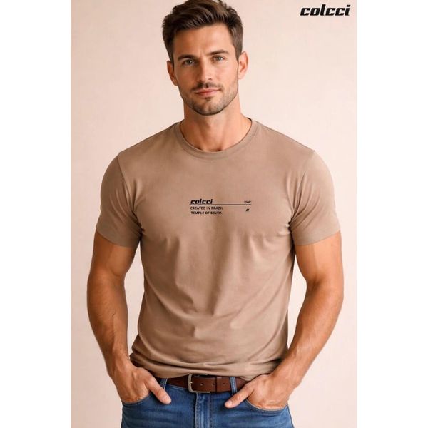 Camiseta Colcci Marrom DFC