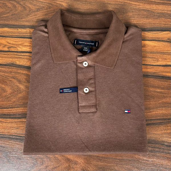 Polo TH Marrom 