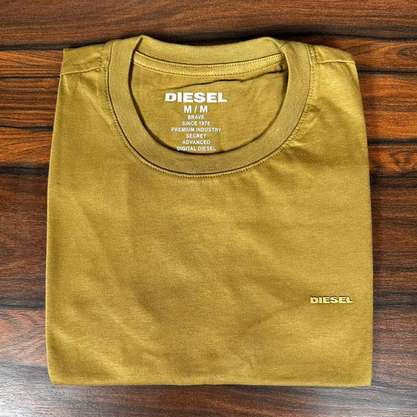 Camiseta Diesel Mostarda