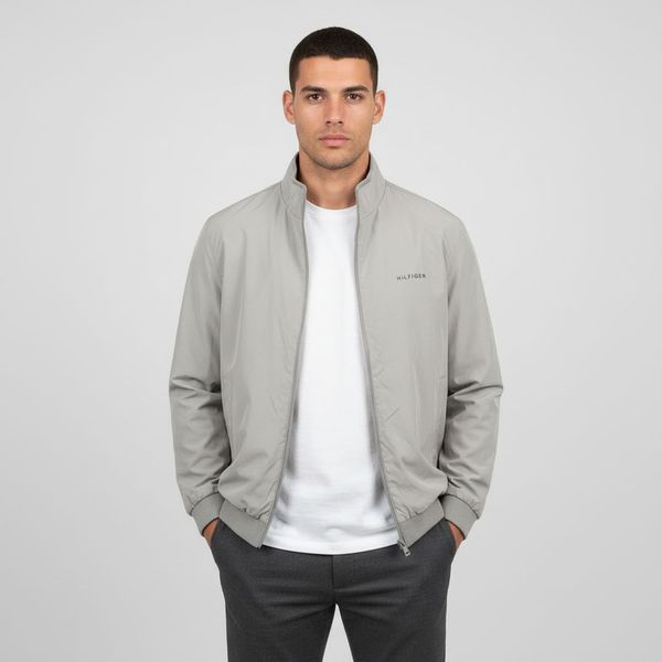 Jaqueta Zíper TH Cinza