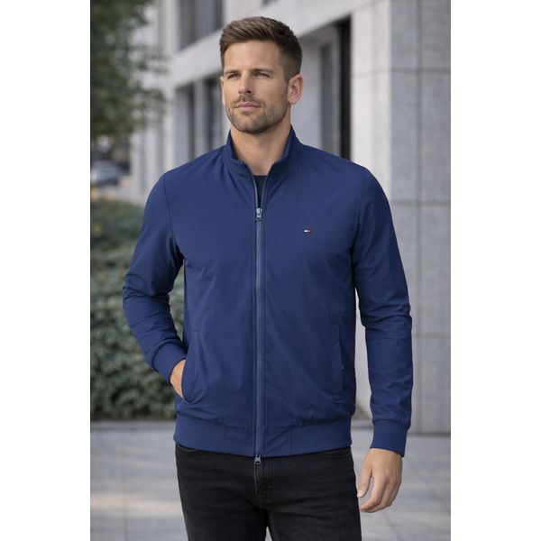 Jaqueta Bomber TH Azul