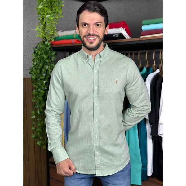 Camisa Manga Longa PRL Verde