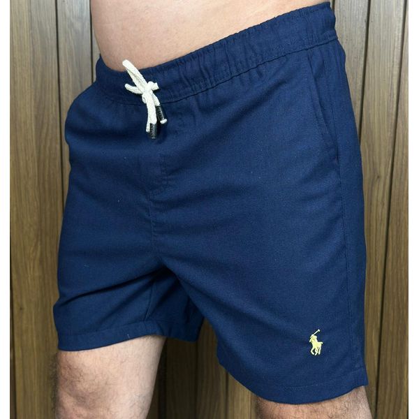 Bermuda Linho PRL Azul.